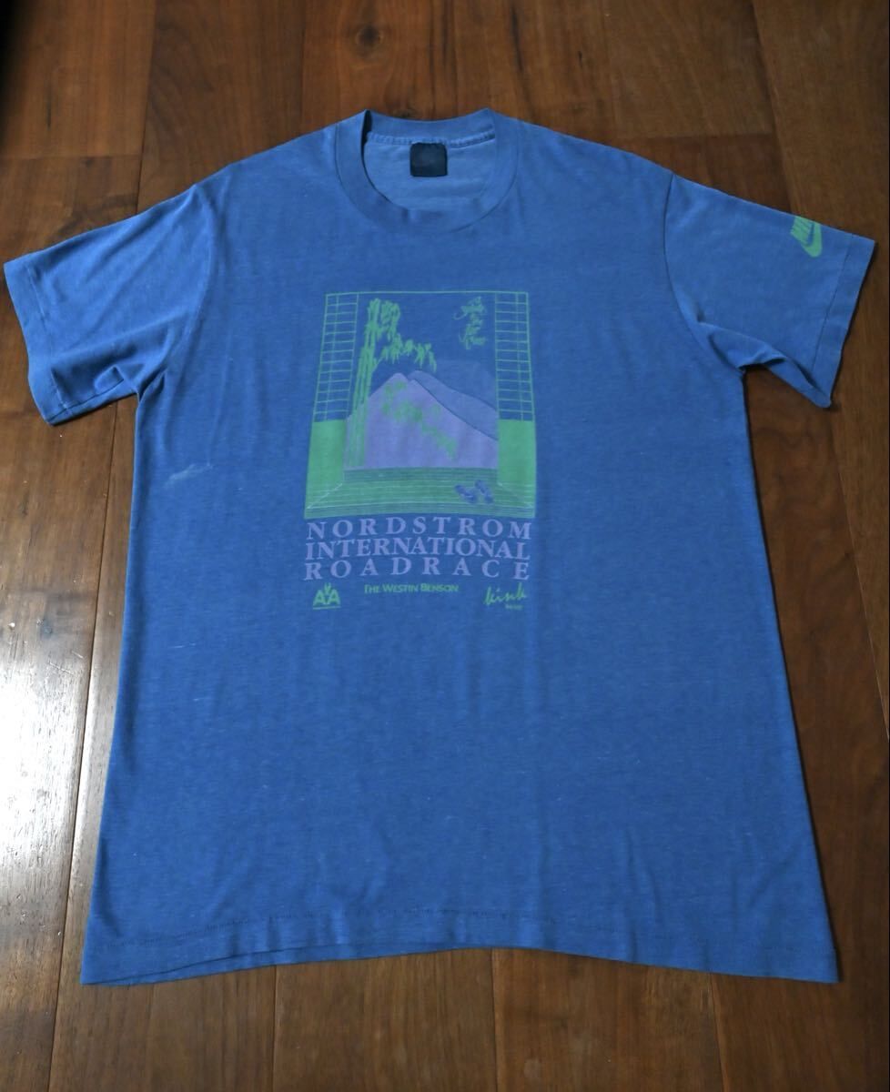希少 80s NIKE ナイキ 和柄 スペシャル マラソンT