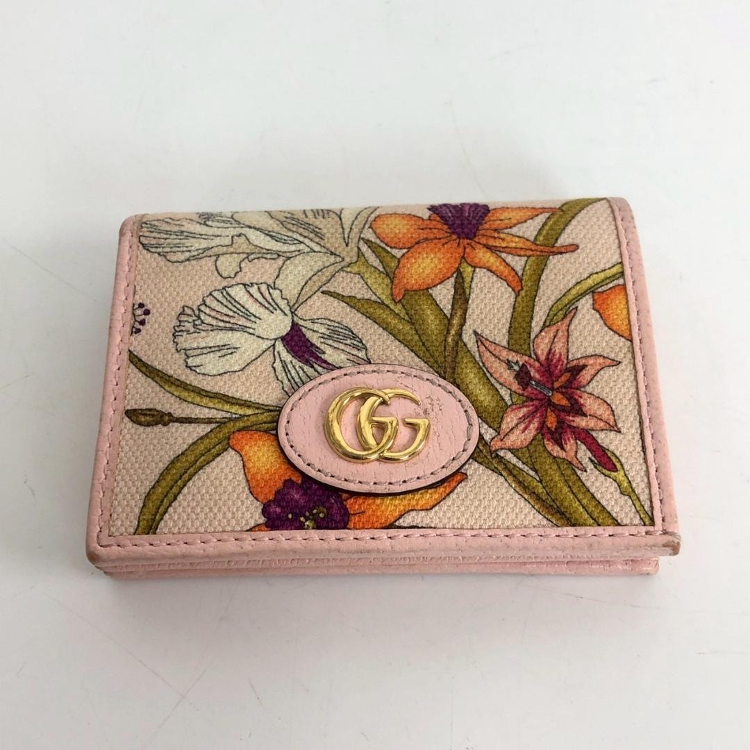 C (やや傷や汚れあり)】グッチ GUCCI オフィディア GG ウォレット