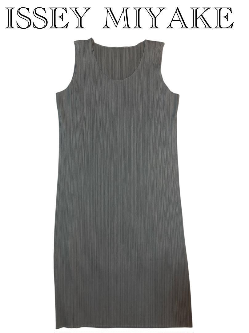 ISSEY MIYAKE プリーツプリーズ ノースリーブ 2 ワンピース