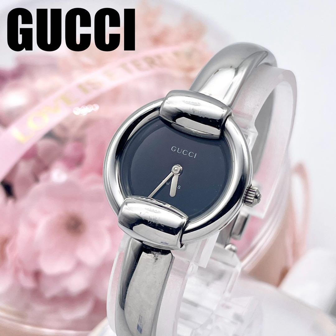 目立った傷や汚れなし】118A 稼働品 純正ベルト GUCCI メンズ 