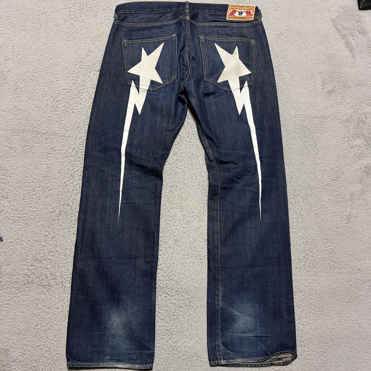 C (やや傷や汚れあり)】A BATHING APE BAPE STA Denim デニム C (やや傷や汚れあり)】A BATHING APE BAPE STA Denim デニム