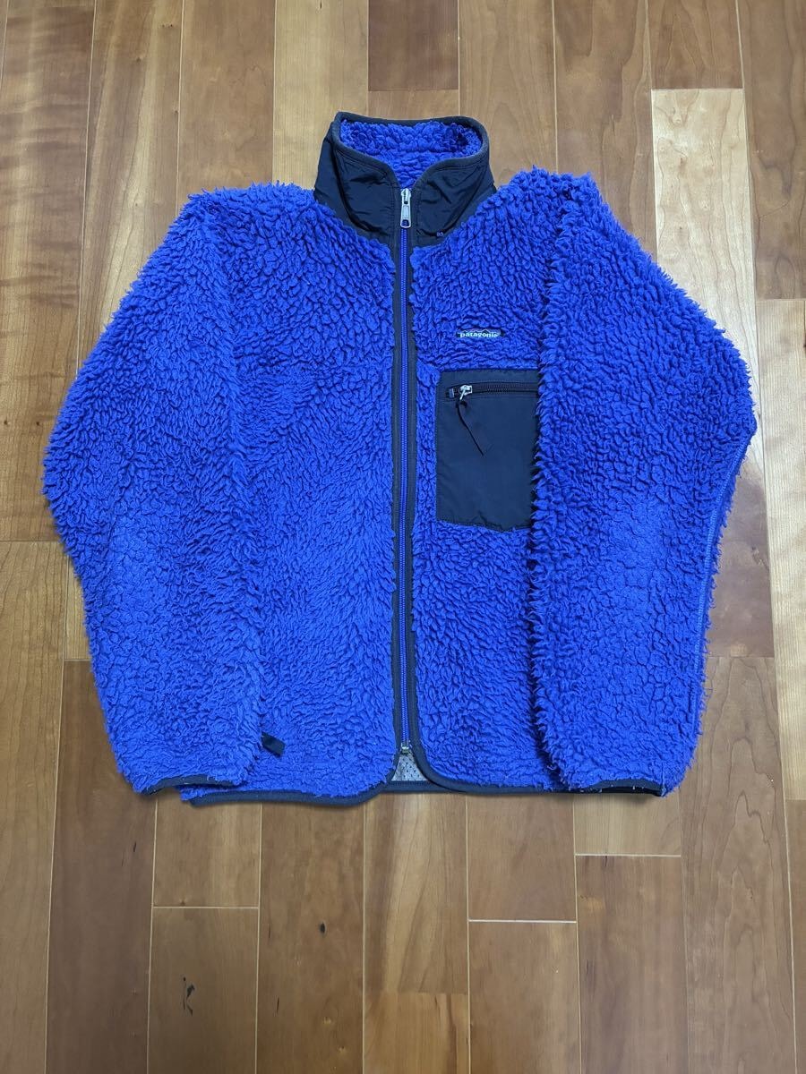Patagonia Classic Retro Cardigan USA製 XS FA01 Blue