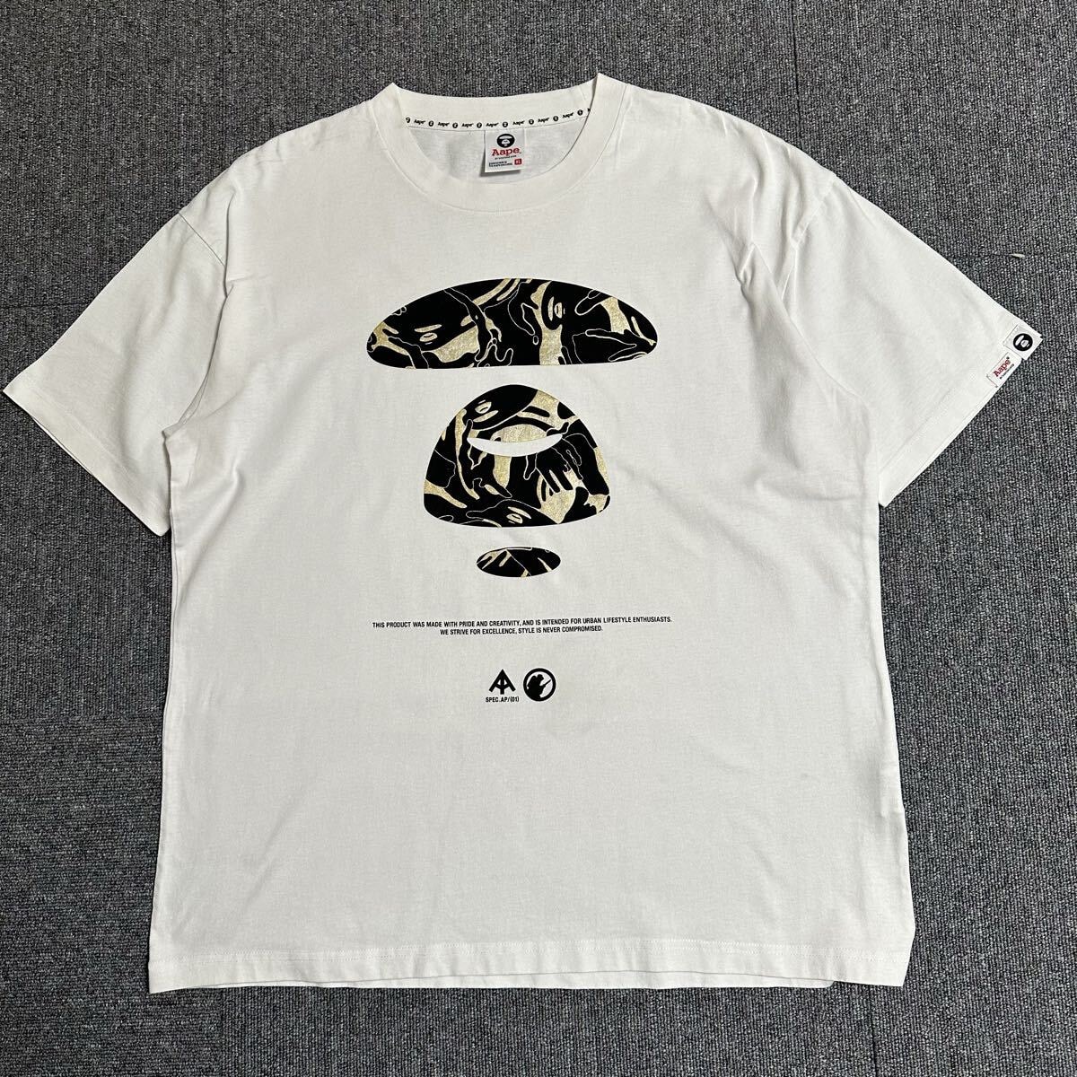 A BATHING APE x GOD SELECTION XXX Ape Head Tee 
