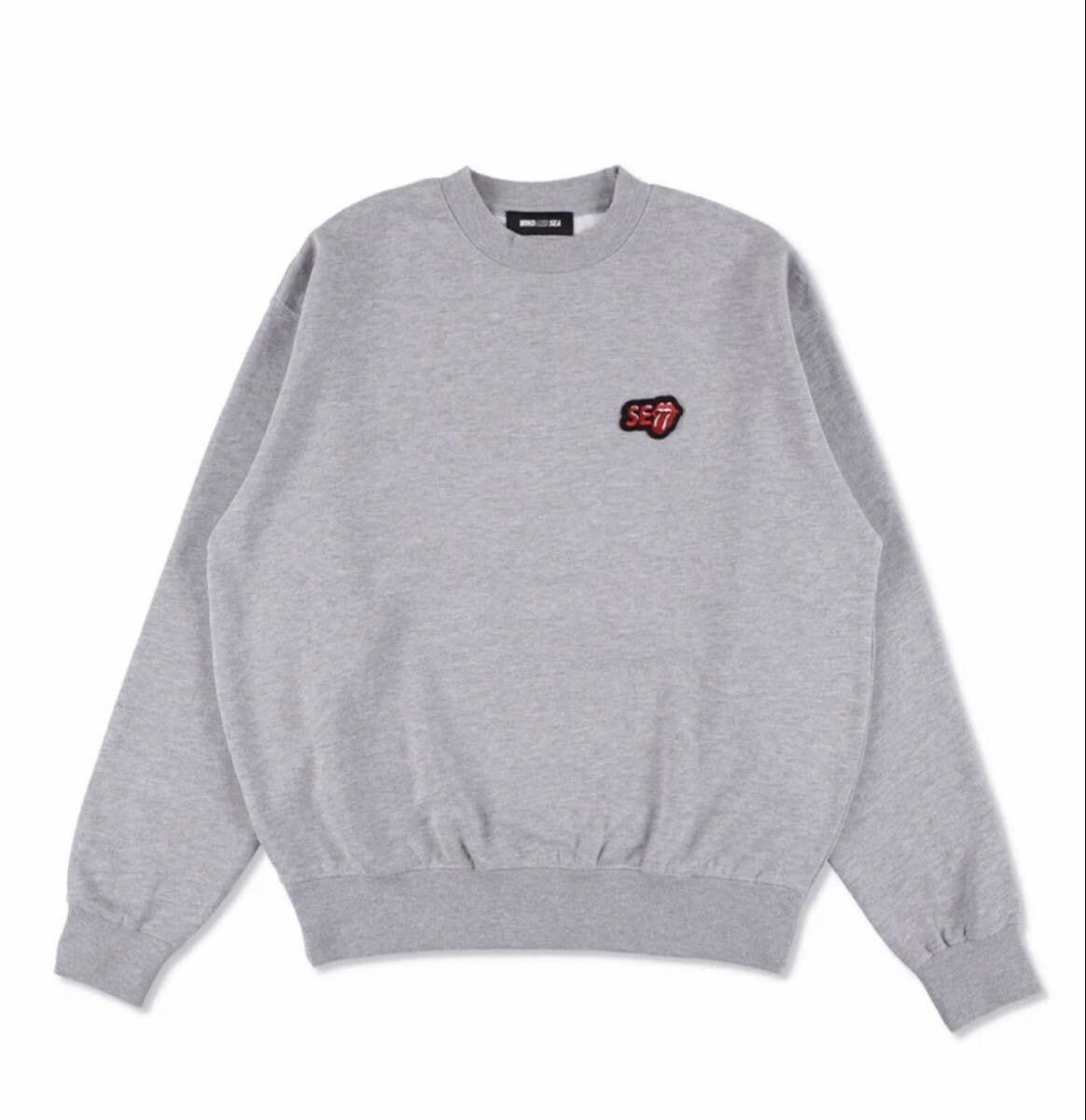 WIND AND SEA スウェット THE ROLLING STONES グレー　レア