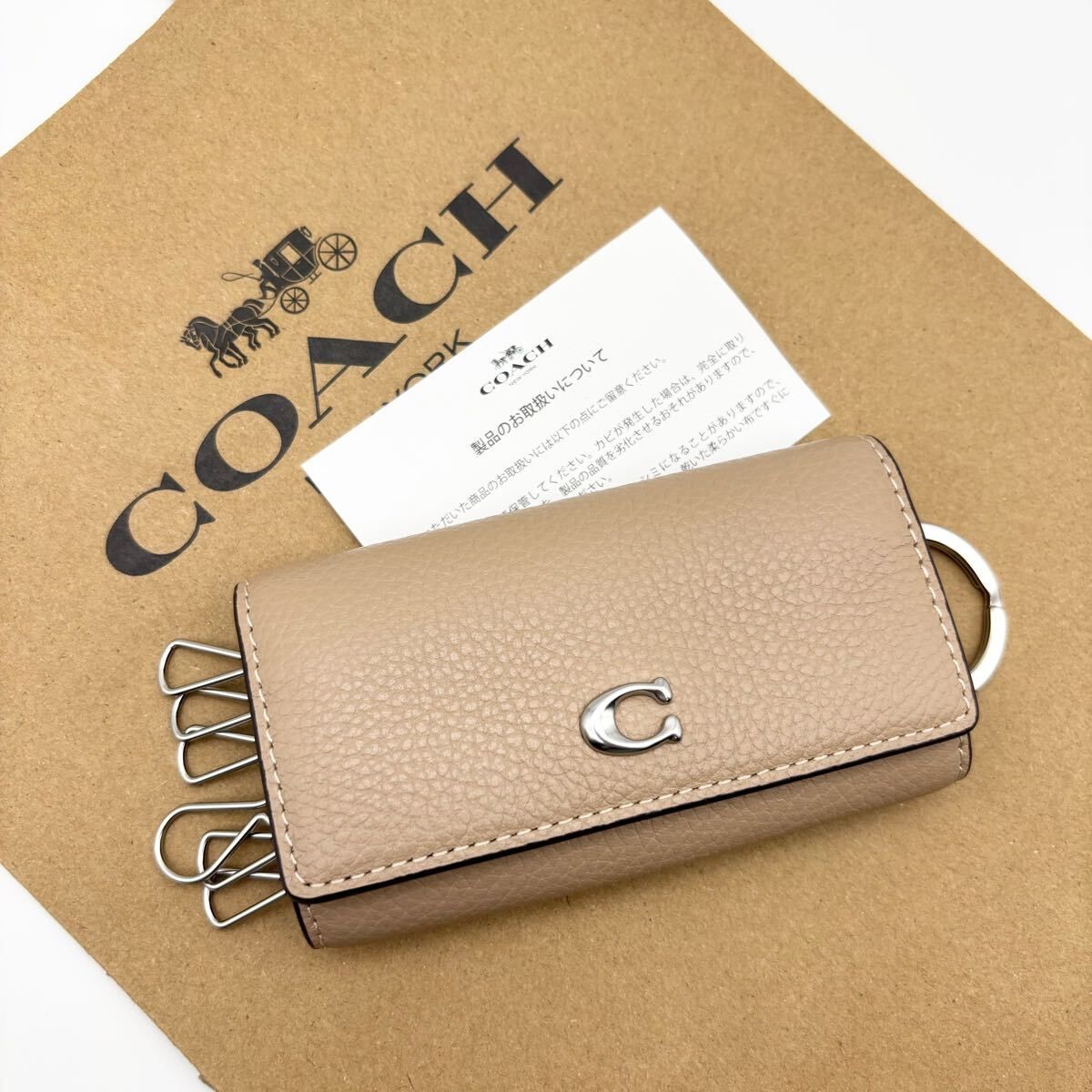 新品・未使用(ワケあり)】【COACH☆新品】エッセンシャル 6