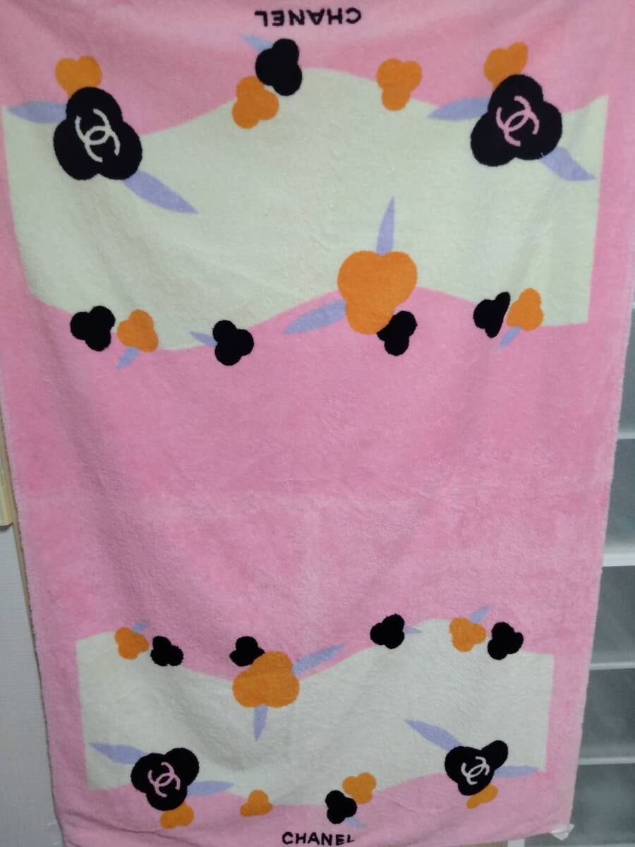目立った傷や汚れなし】 【希少!!】CHANEL シャネル タオルケット