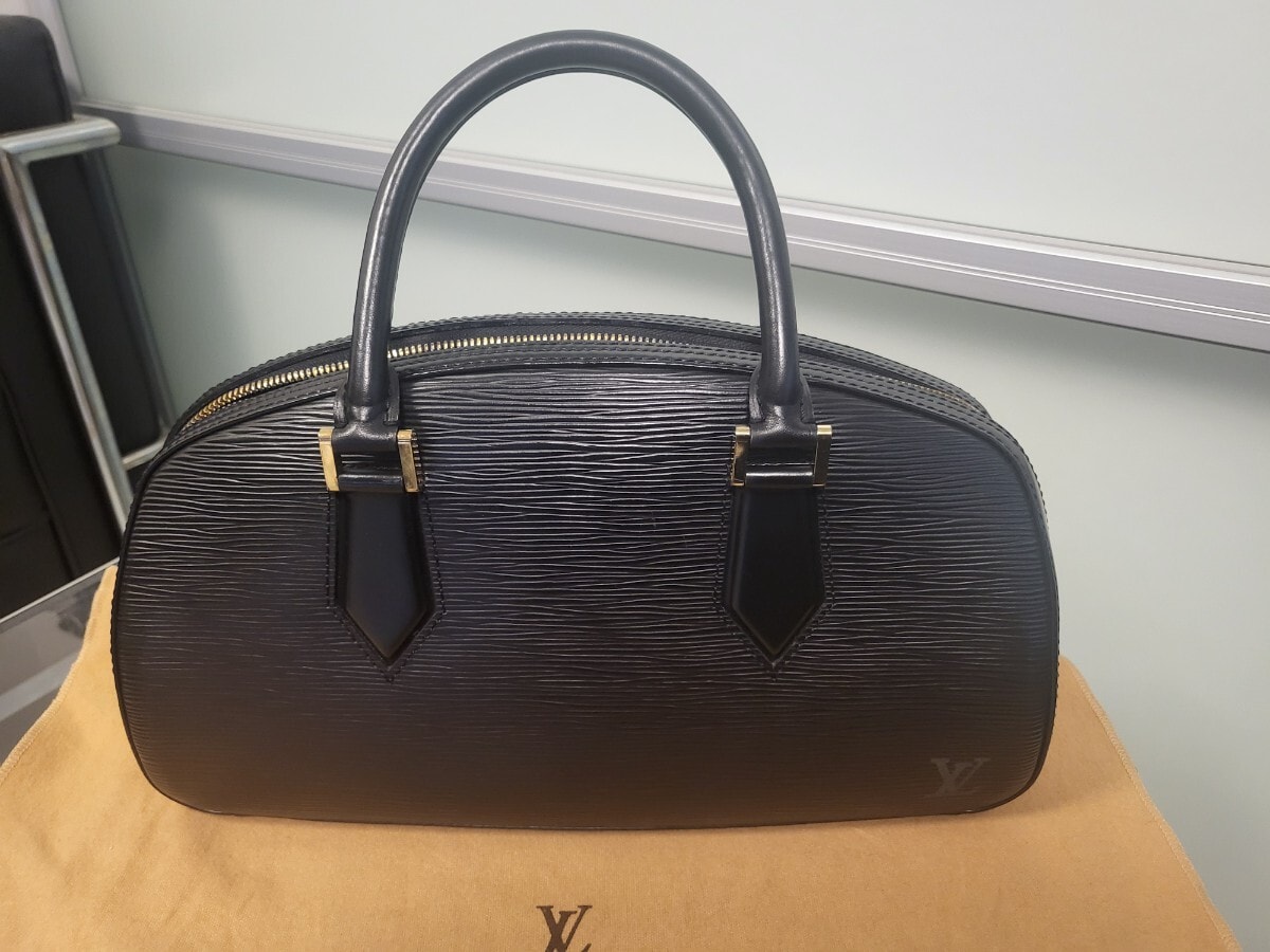 【極美品】ルイヴィトン エピ ジャスミン ハンドバッグ ブラック