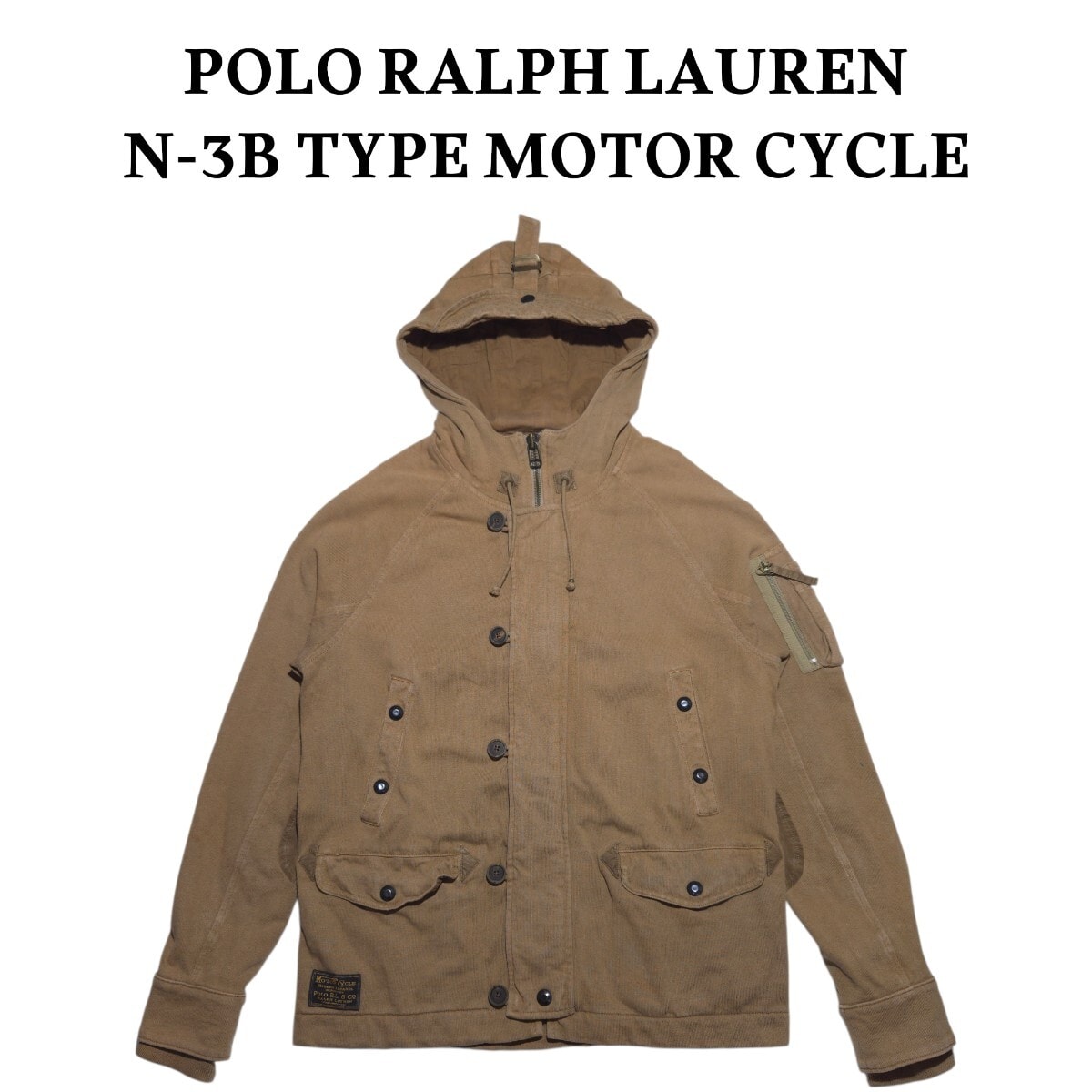 B (目立った傷や汚れなし)】ポロラルフローレン モーターサイクル