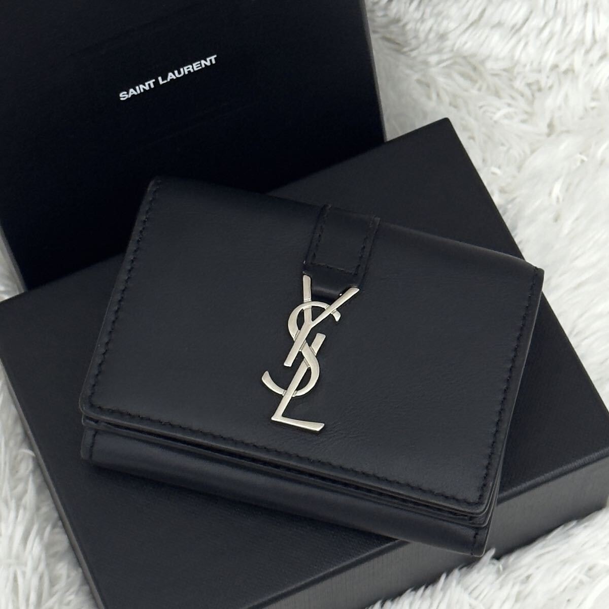 目立った傷や汚れなし】☆極美品☆SAINT LAURENT サンローラン 財布
