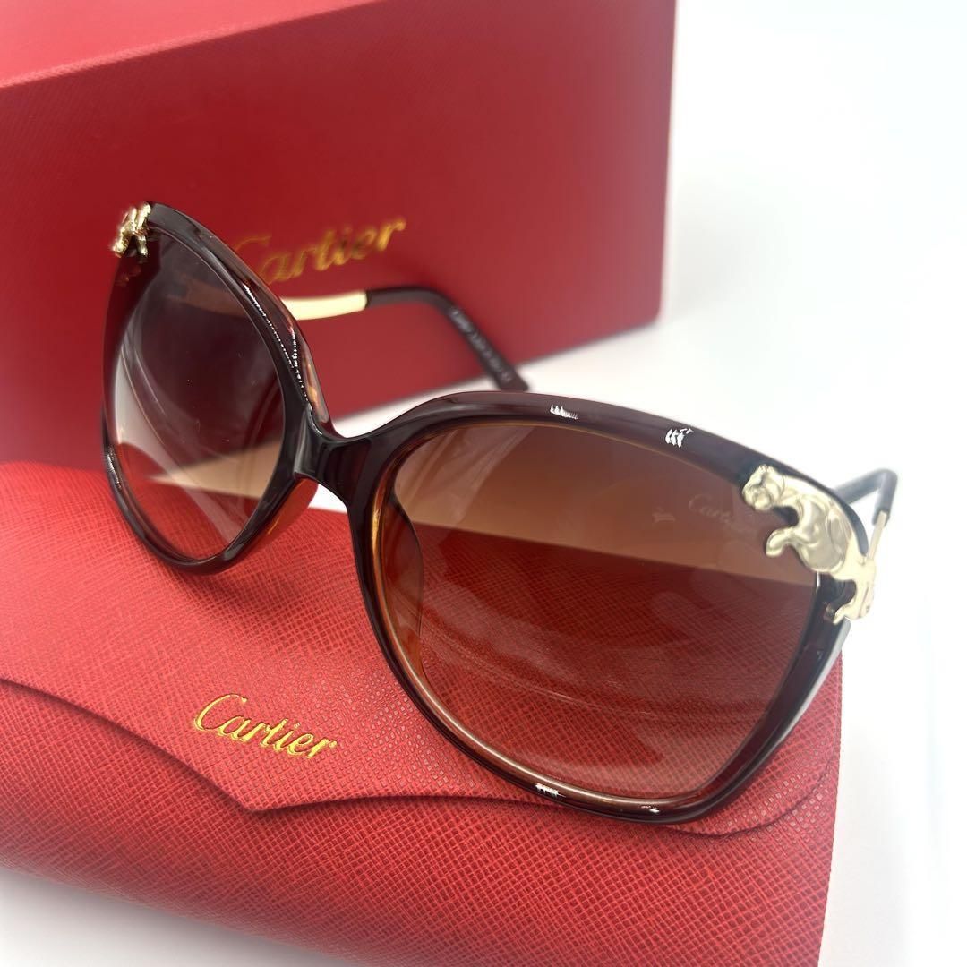 Cartier カルティエ サングラス パンテール 1619 C3 ゴールド