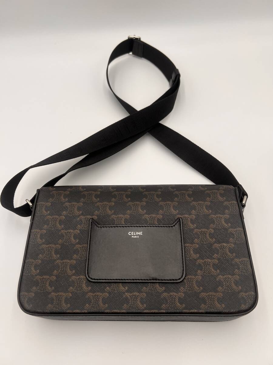 セリーヌ CELINEフラップメッセンジャー トリオンフ ショルダーバッグ