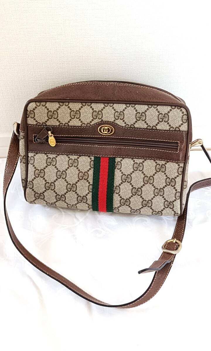 GUCCI（グッチ）　 GGキャンバス ショルダーバッグ