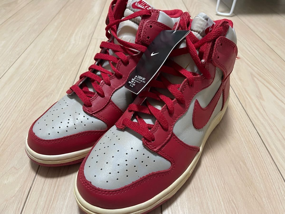 新古品】【新品タグありUS9.5】NIKE DUNK HIGH QK(VNTG)の中古 