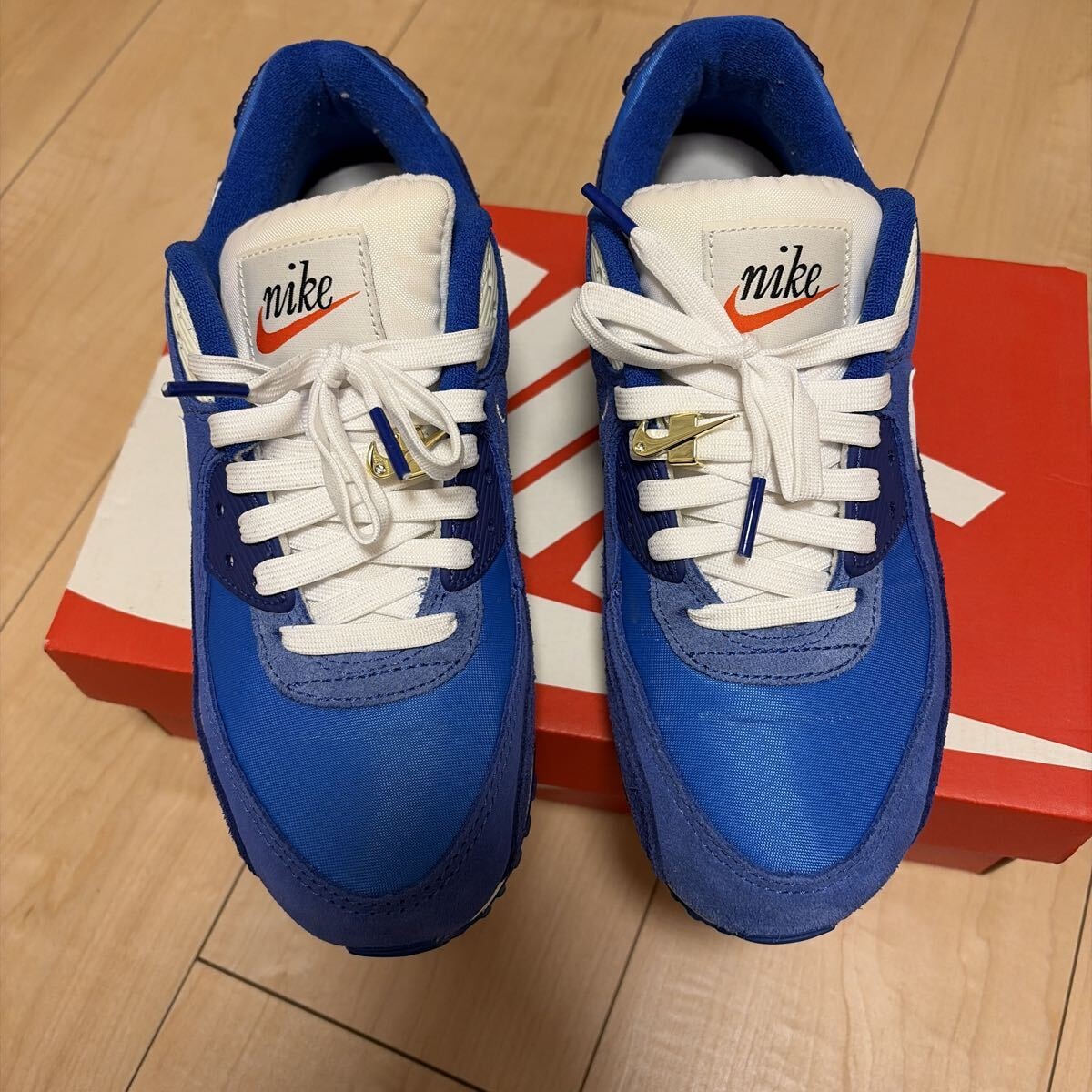  ナイキ エアマックス90 "ファーストユーズ" ロイヤルブルー(シグナルブルー)