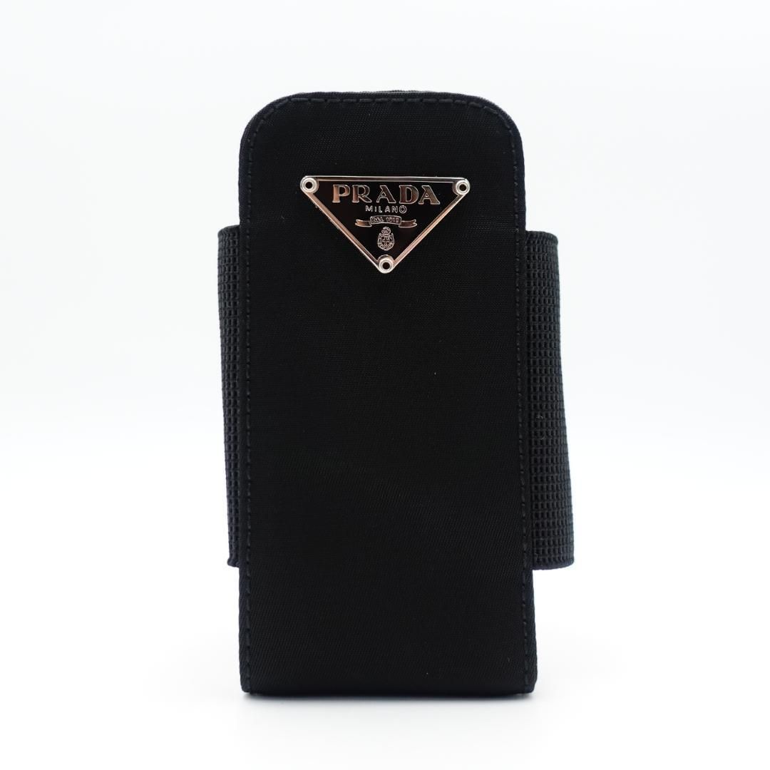 未使用に近い】未使用級 PRADA プラダ 三角ロゴ シガレット