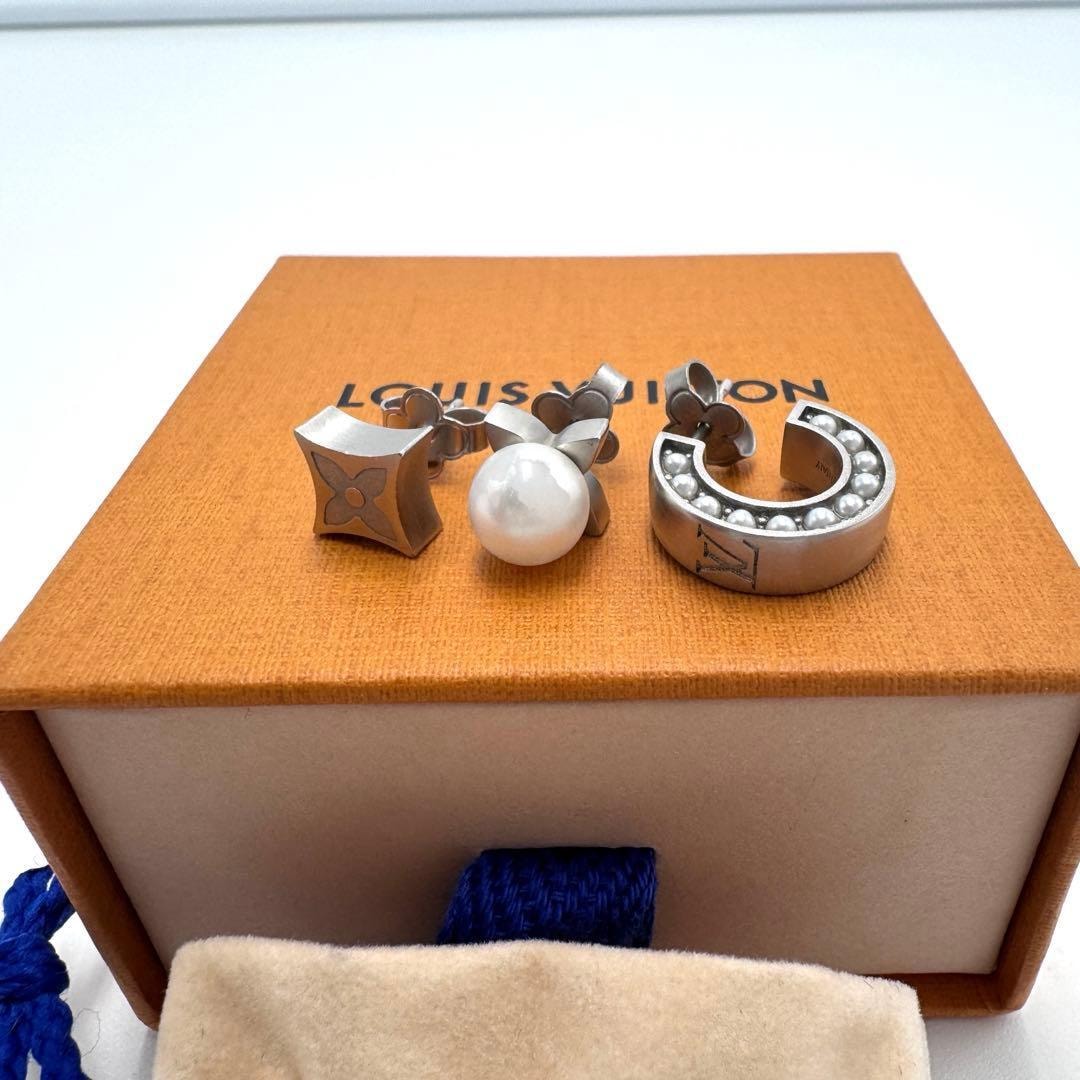 目立った傷や汚れなし】No.495 希少レア品☆ルイヴィトン ピアス