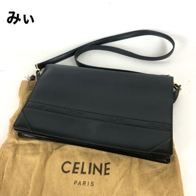 C (やや傷や汚れあり)】激レア OLD CELINE 千鳥格子柄 C (やや傷や汚れあり)】激レア OLD CELINE 千鳥格子柄