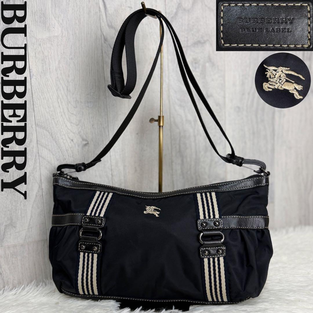 目立った傷や汚れなし】美品 BURBERRY バーバリー ホーズロゴ