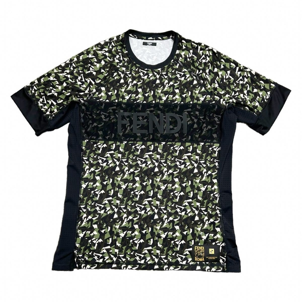 フェンディ コットン Tシャツ 