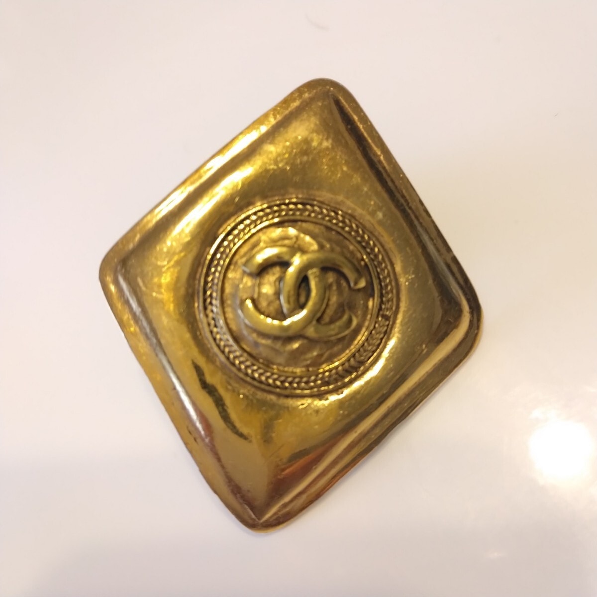B (目立った傷や汚れなし)】CHANEL シャネル ブローチ ココマーク