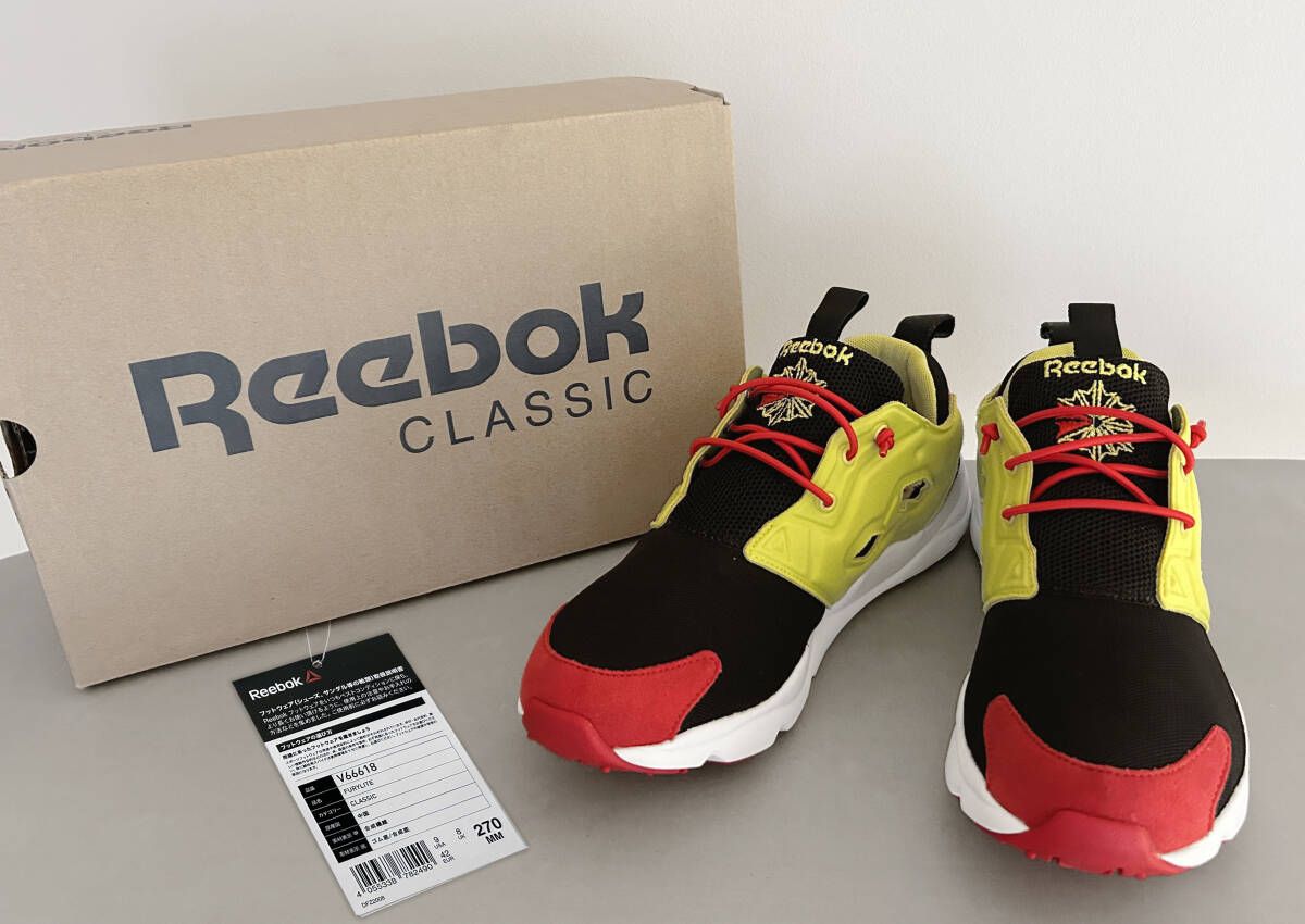 【USED】Reebok リーボック フューリーライト マルチカラー 27cm