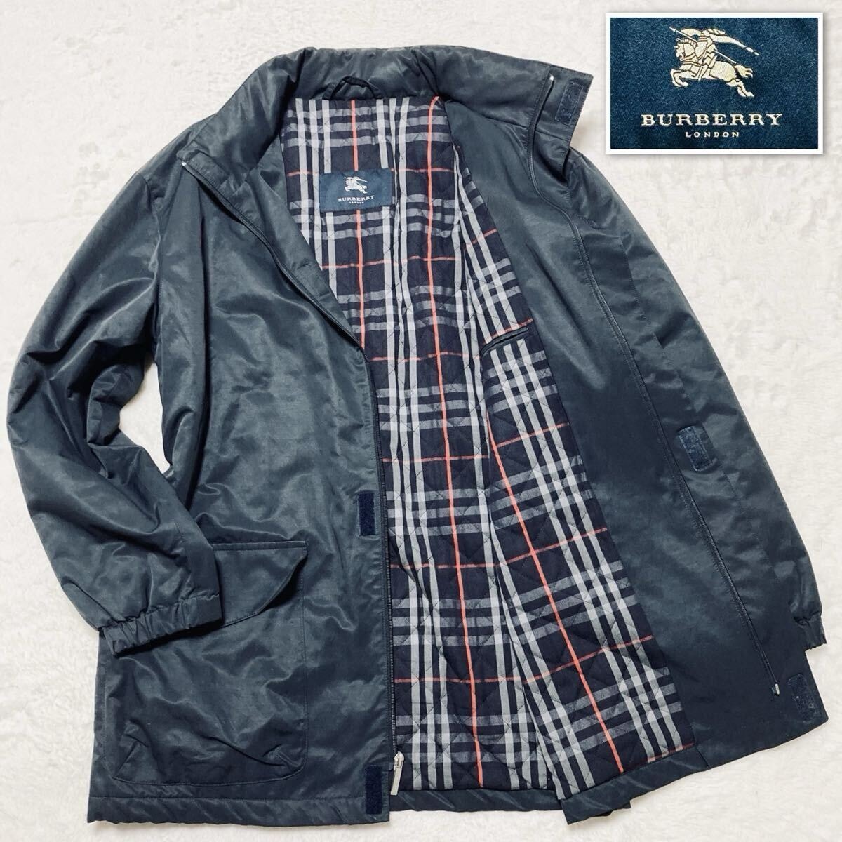 やや傷や汚れあり】□希少本国タグ□BURBERRY LONDON バーバリー