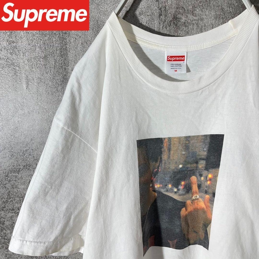 [大人気]　シュプリーム　Tシャツ　ビックプリント◎　存在感◎　フォトT　レア◎