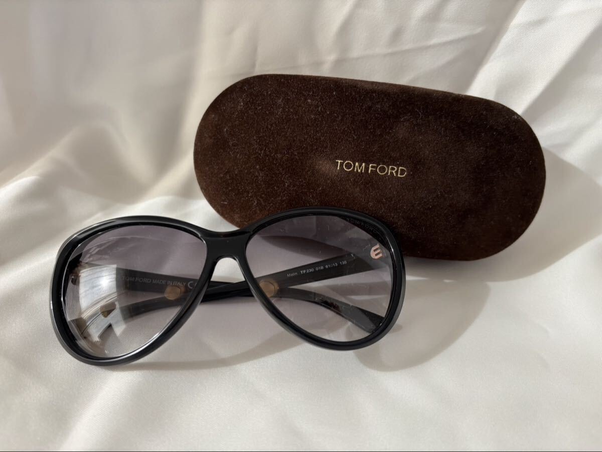 TOM FORD トムフォード TF230 01B サングラス　メガネ