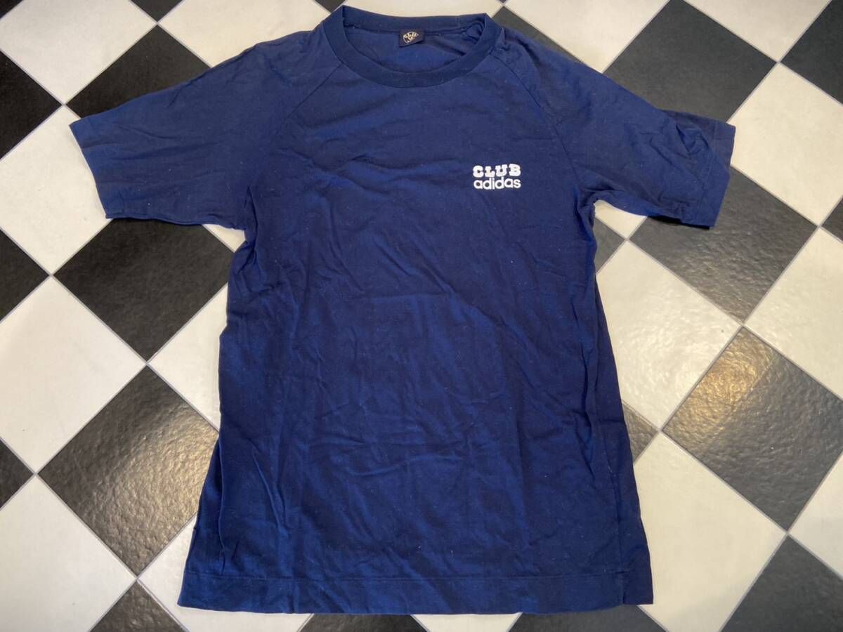 ◇CLUB adidas アディダス 70s80s ヴィンテージT◇
