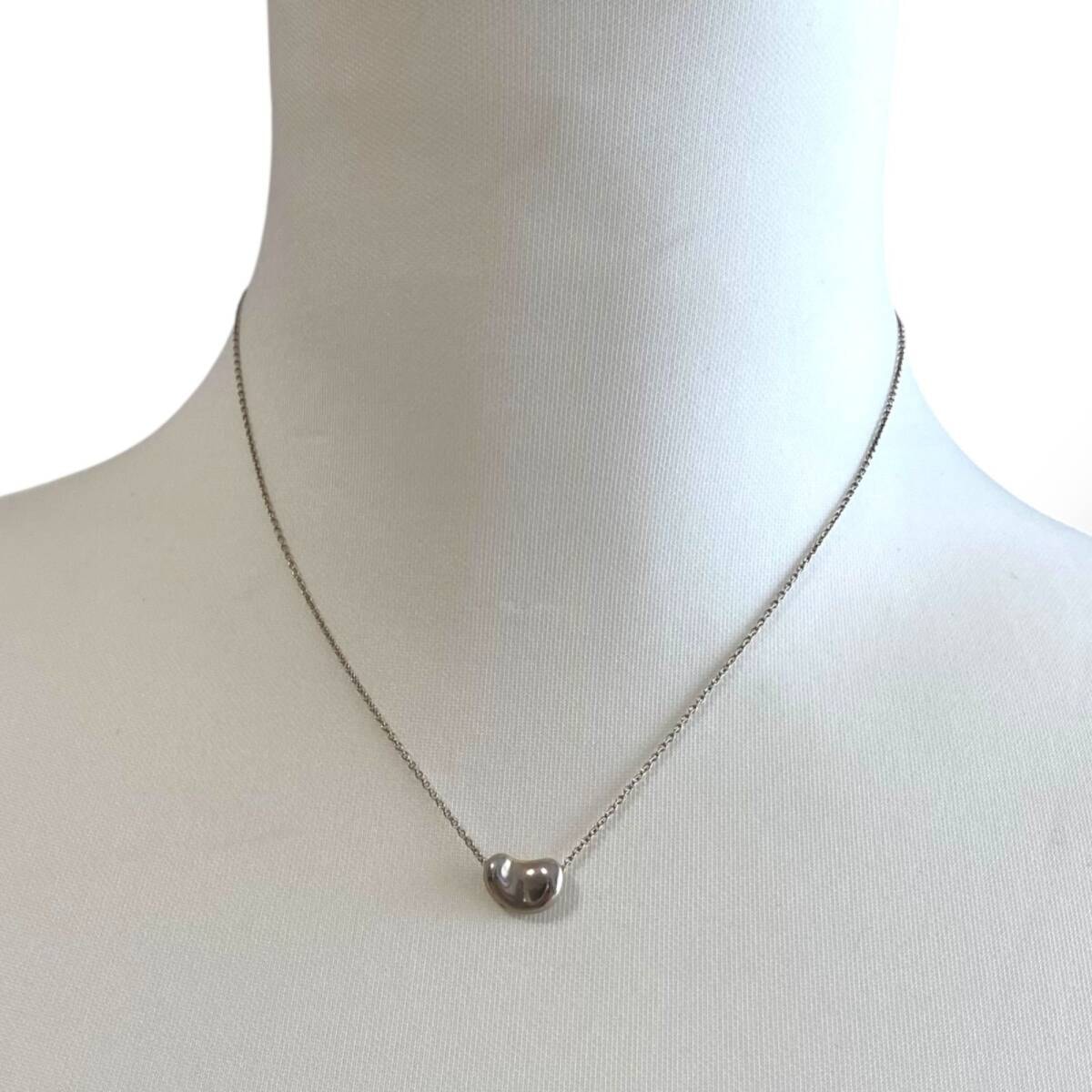 美品　Tiffany ティファニー　ネックレス　シルバー　ミニビーンズ
