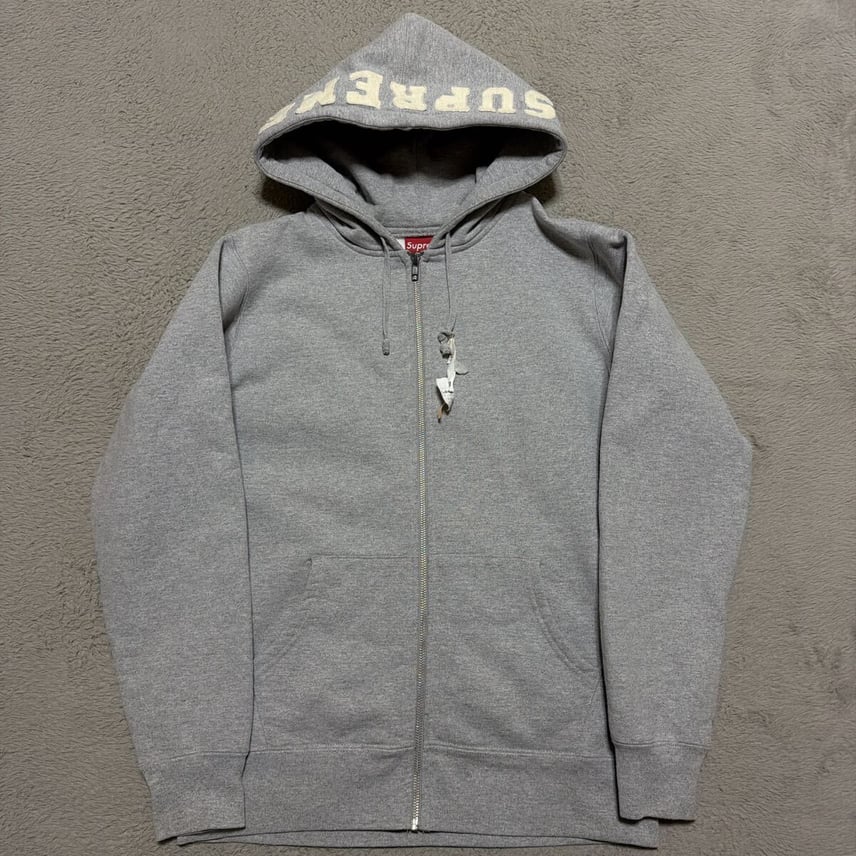 B (目立った傷や汚れなし)】Supreme フードロゴ Zip Up Hooded B (目立った傷や汚れなし)】Supreme フードロゴ Zip Up Hooded