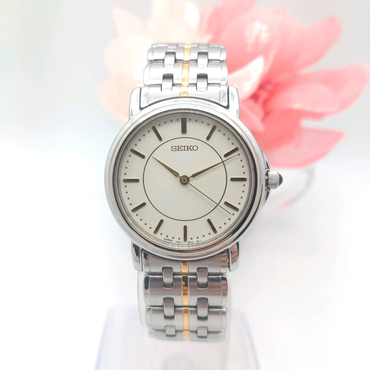 SEIKO★セイコー★クォーツ 腕時計★ラウンド★メンズ★管理757z