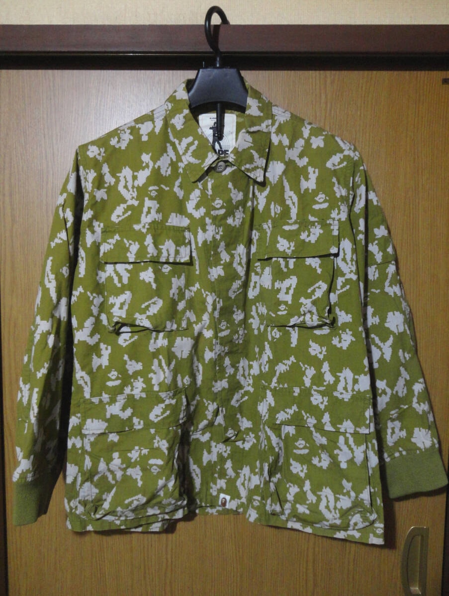 A BATHING APE GORE-TEX 1ST CAMO SNOWBOARD JACKET 