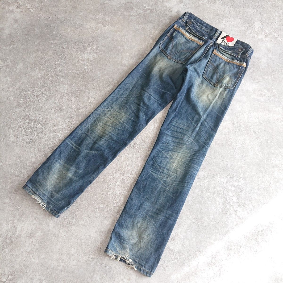 D&G　ドルチェ&ガッバーナ　デニム　レギュラーストレート　w32