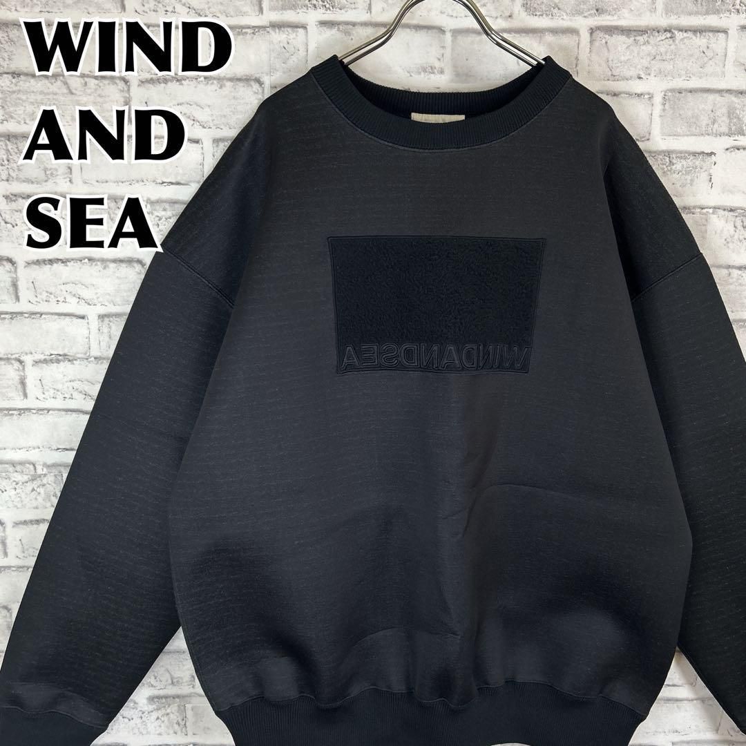 WIND AND SEA トレーナー スウェット ブラック XL 中古