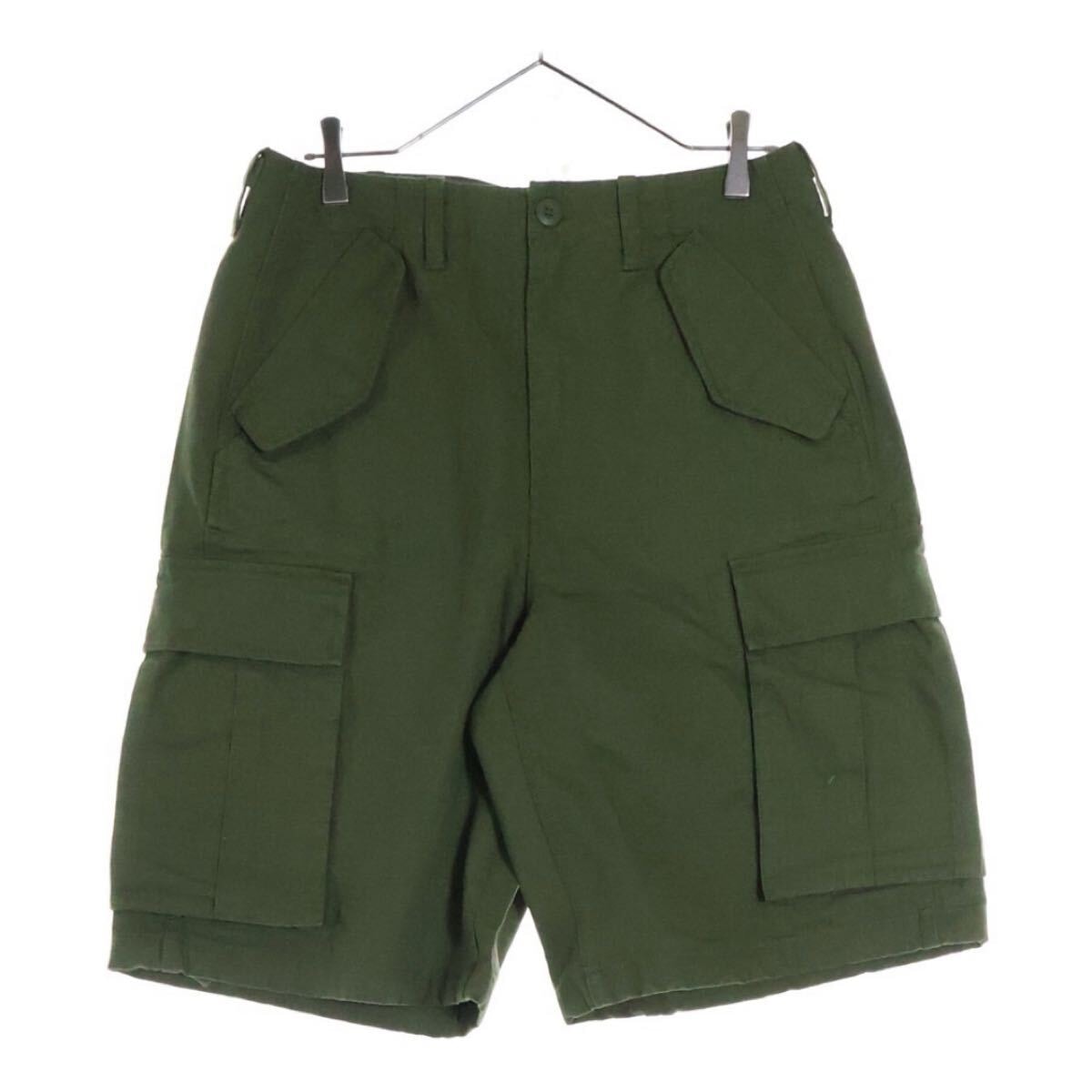 STUSSY ステューシー 25SS CARGOSHORT RIPSTOP カーゴ リップストップショートパンツ　オリーブ　バギーショーツ　ワイドショーツ