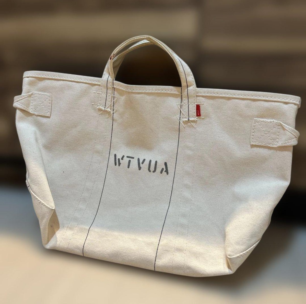 WTAPS ダブルタップス バッグ / raregem ステンシルロゴ やや傷や汚れあり】WTAPS ダブルタップス バッグ / raregem