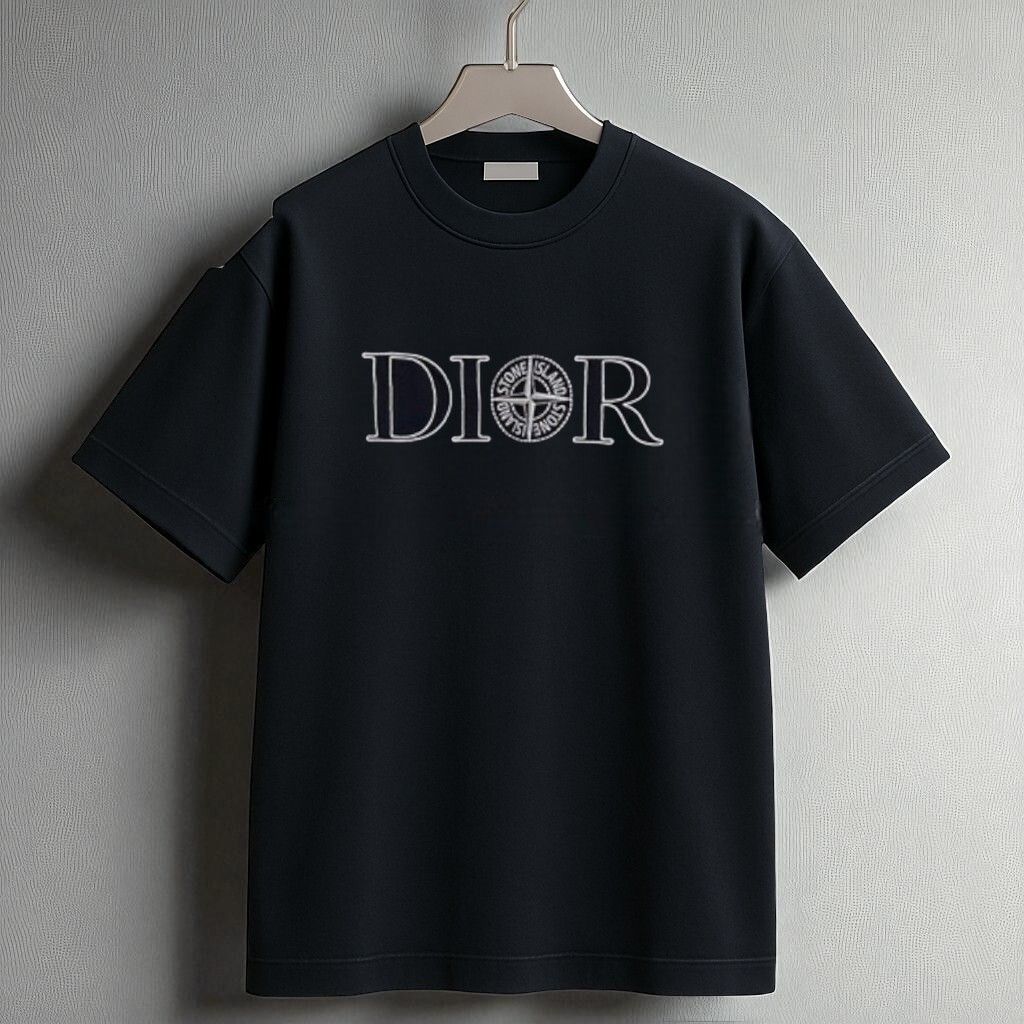新品 未使用 ディオール ストーンアイランド コラボ Tシャツ Mサイズ オーバーサイズ