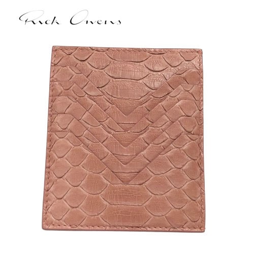 ○★新品未使用　Rick Owens (リック・オウエンス)　カードケース　ピンク★○