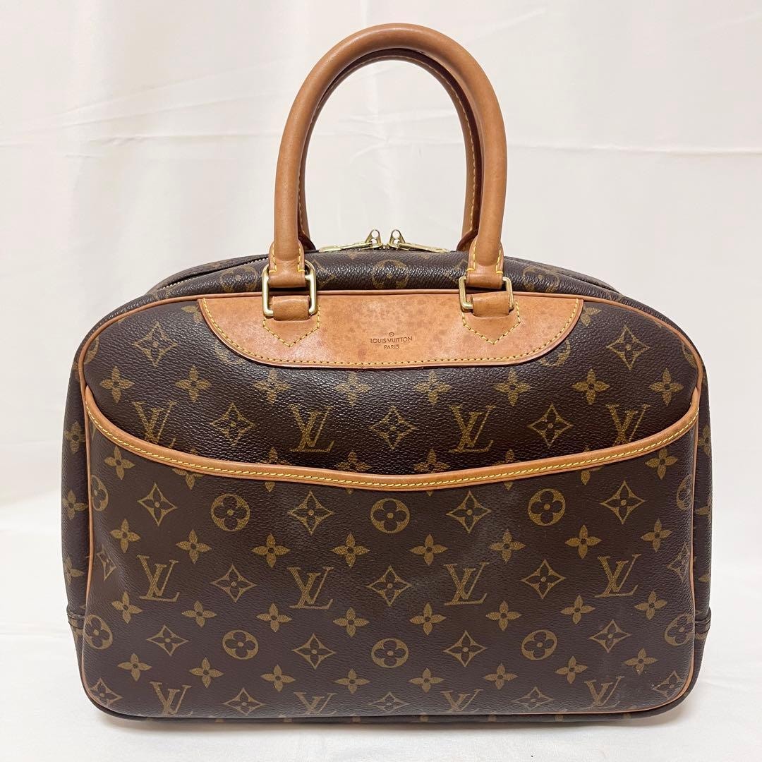 Louis Vuitton ルイヴィトン ドーヴィル ハンドバッグ モノグラム PVC レザー M47270