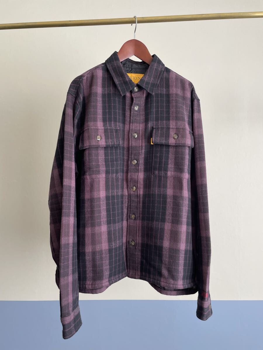 2025FW NICHOLLS SHIRT｜UNION ORIGINAL ユニオン　ロサンゼルス　オリジナル　シャツジャケット　ステューシー