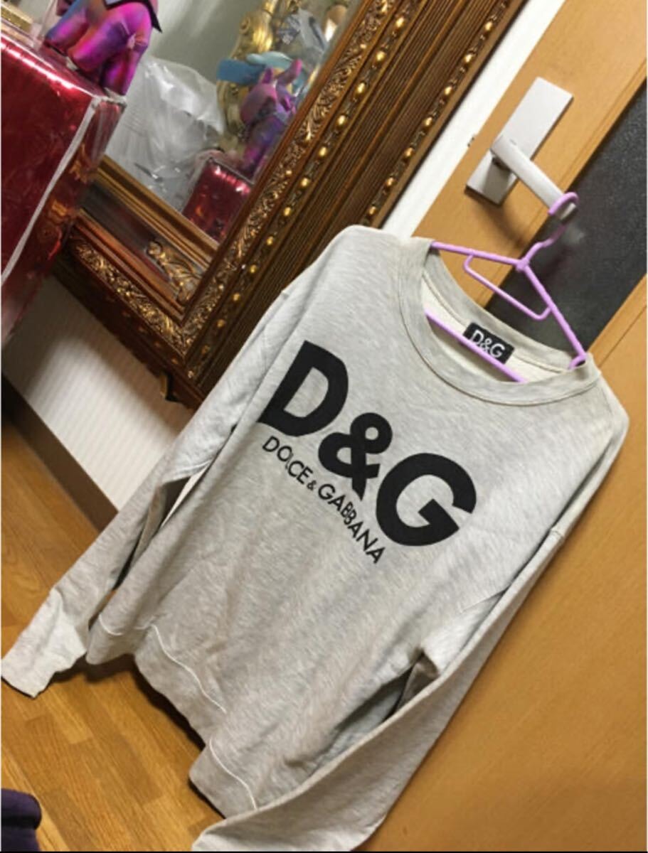 D＆Ｇドルガバ 正規品廃盤 希少 稀少 レア ビックロゴ トレーナー