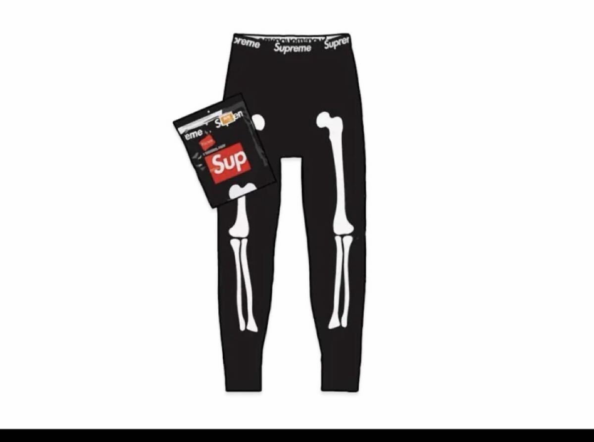 Supreme x Hanes Bones Thermal Pant (1 Pack) 
