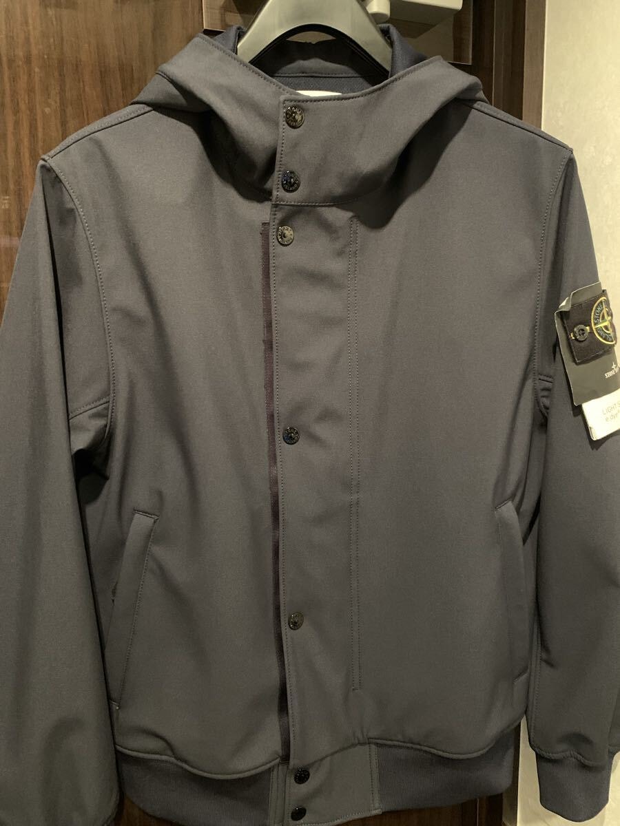 Stone Island 61620 Brushed Cotton Fleece Garment Dyed Full Zip
