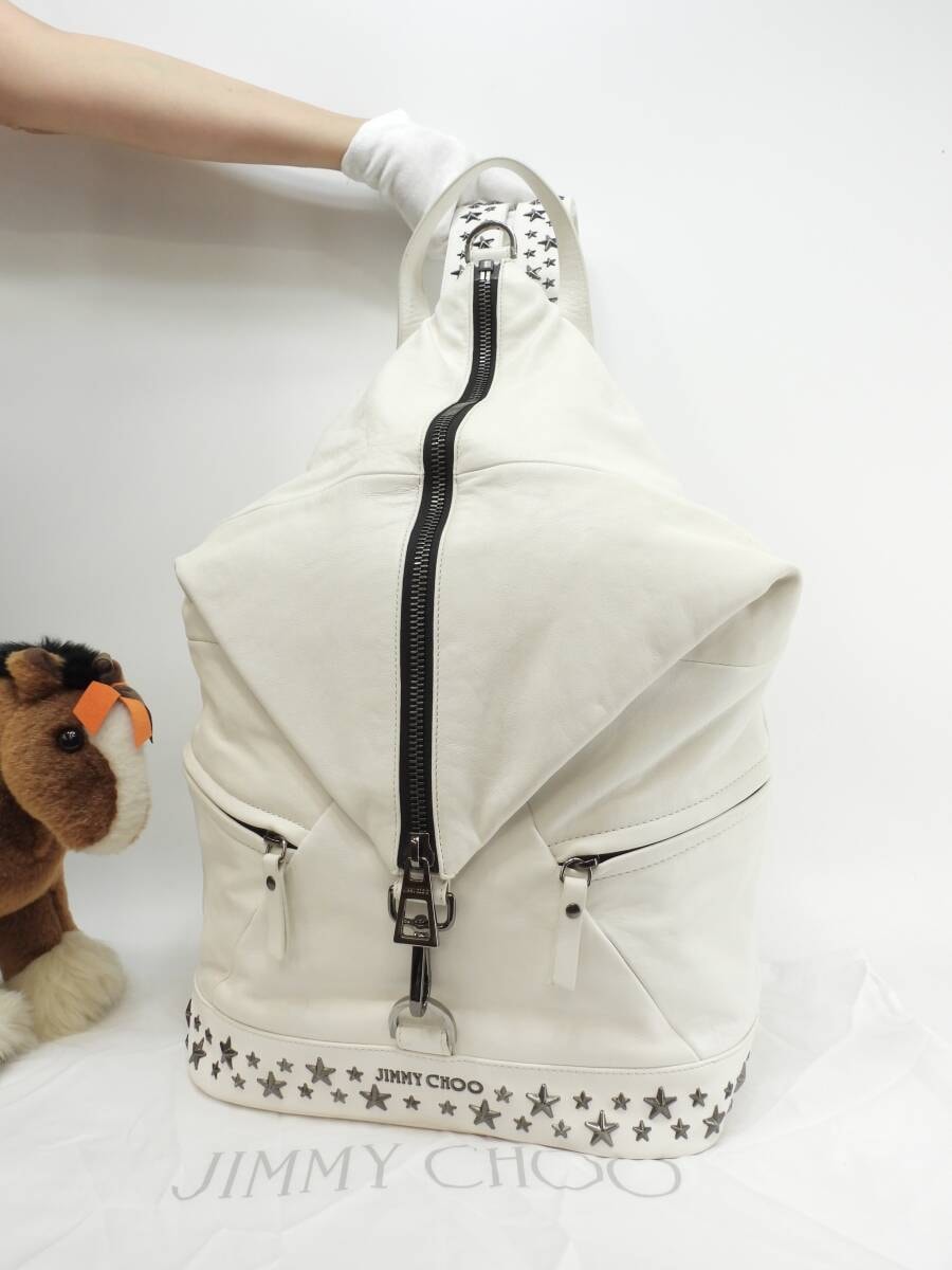 B (目立った傷や汚れなし)】ジミーチュウ フィッツロイ 星スタッズ