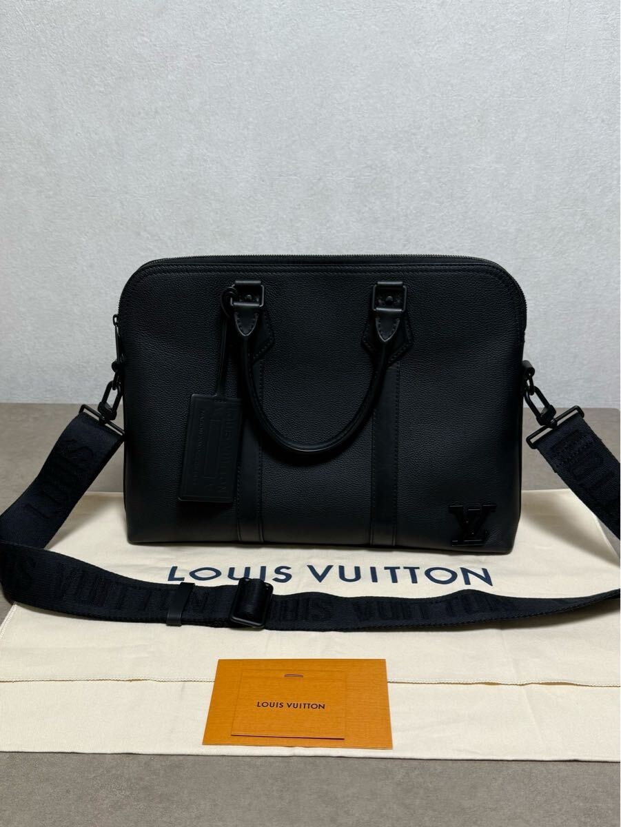 新品レベルルイヴィトン M59159テイクオフ・ブリーフケースアエログラムIC