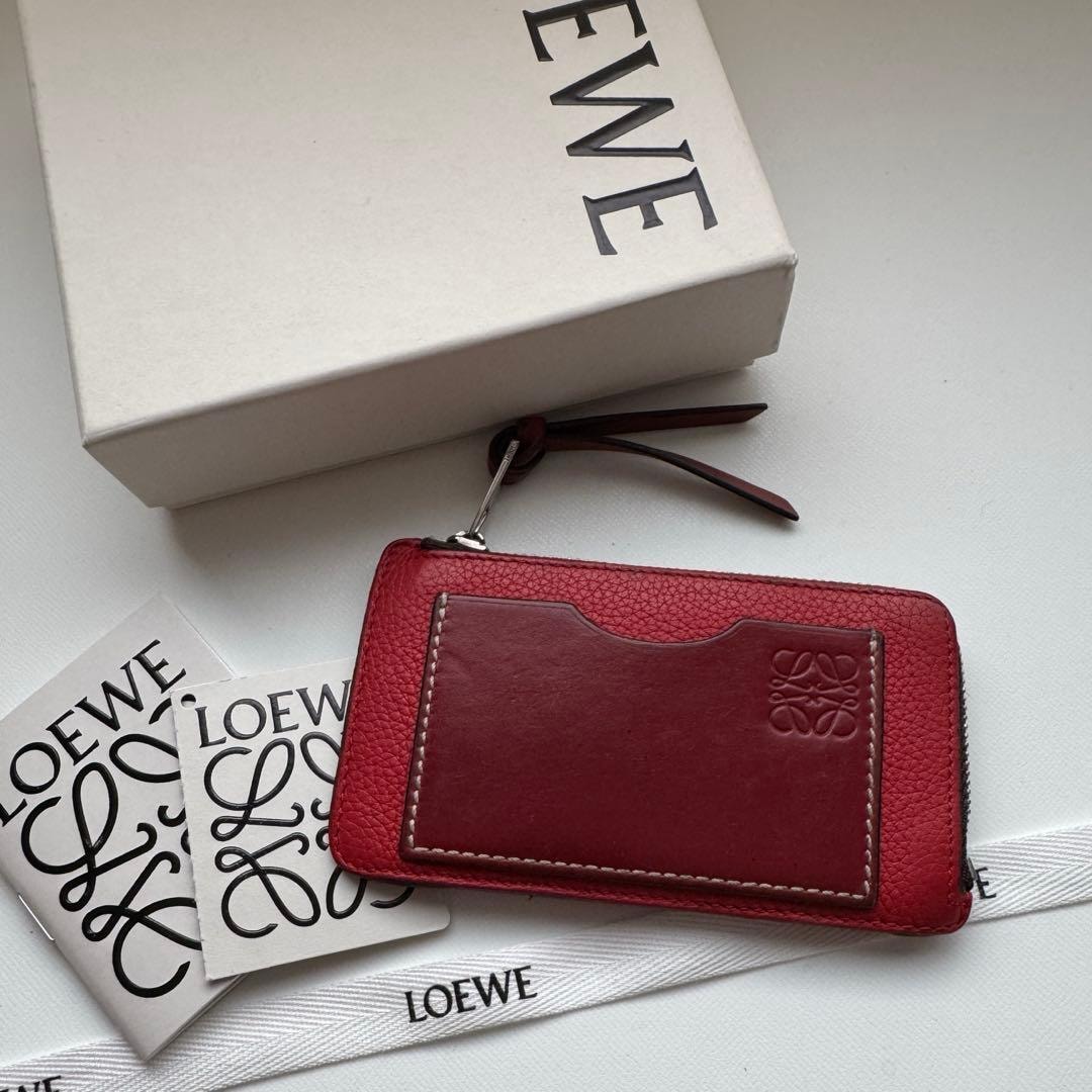 【美品】 LOEWE ロエベ 財布 フラグメントケース コインケース