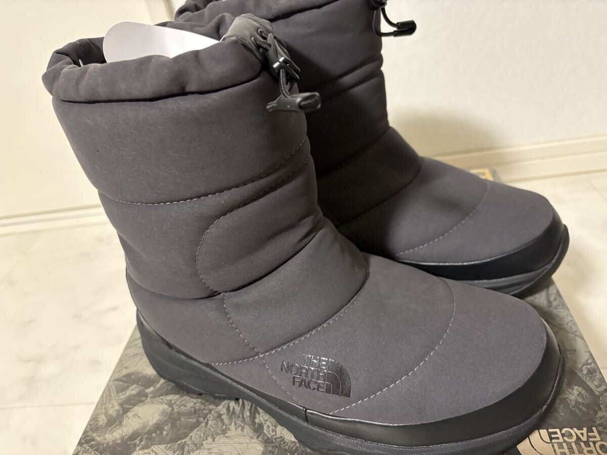 THE NORTH FACE ノースフェイス ブーツ ヌプシ ブーティ スノーブーツ スノトレ 27cm US9 チャコールグレー