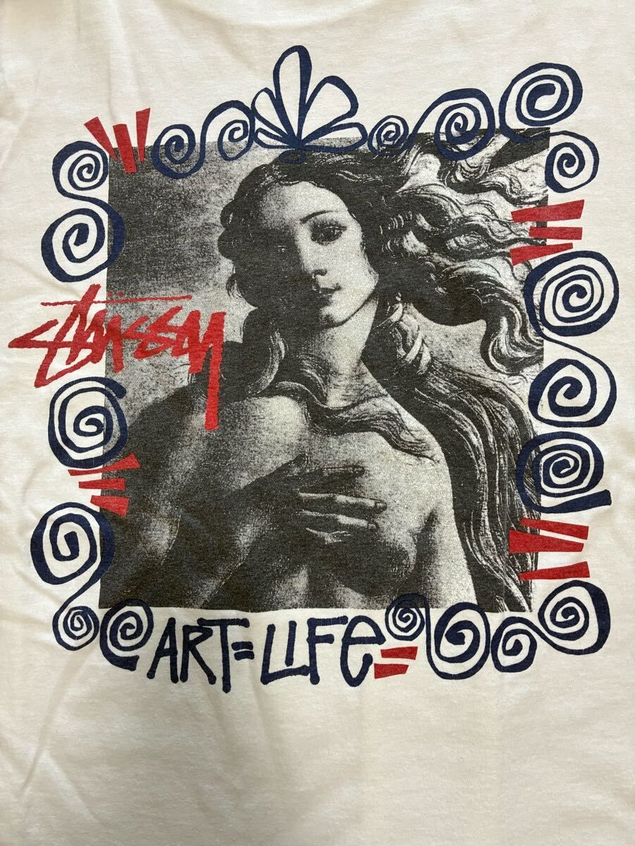 【稀少】Stussy Venus Art is life T Shirts Size M