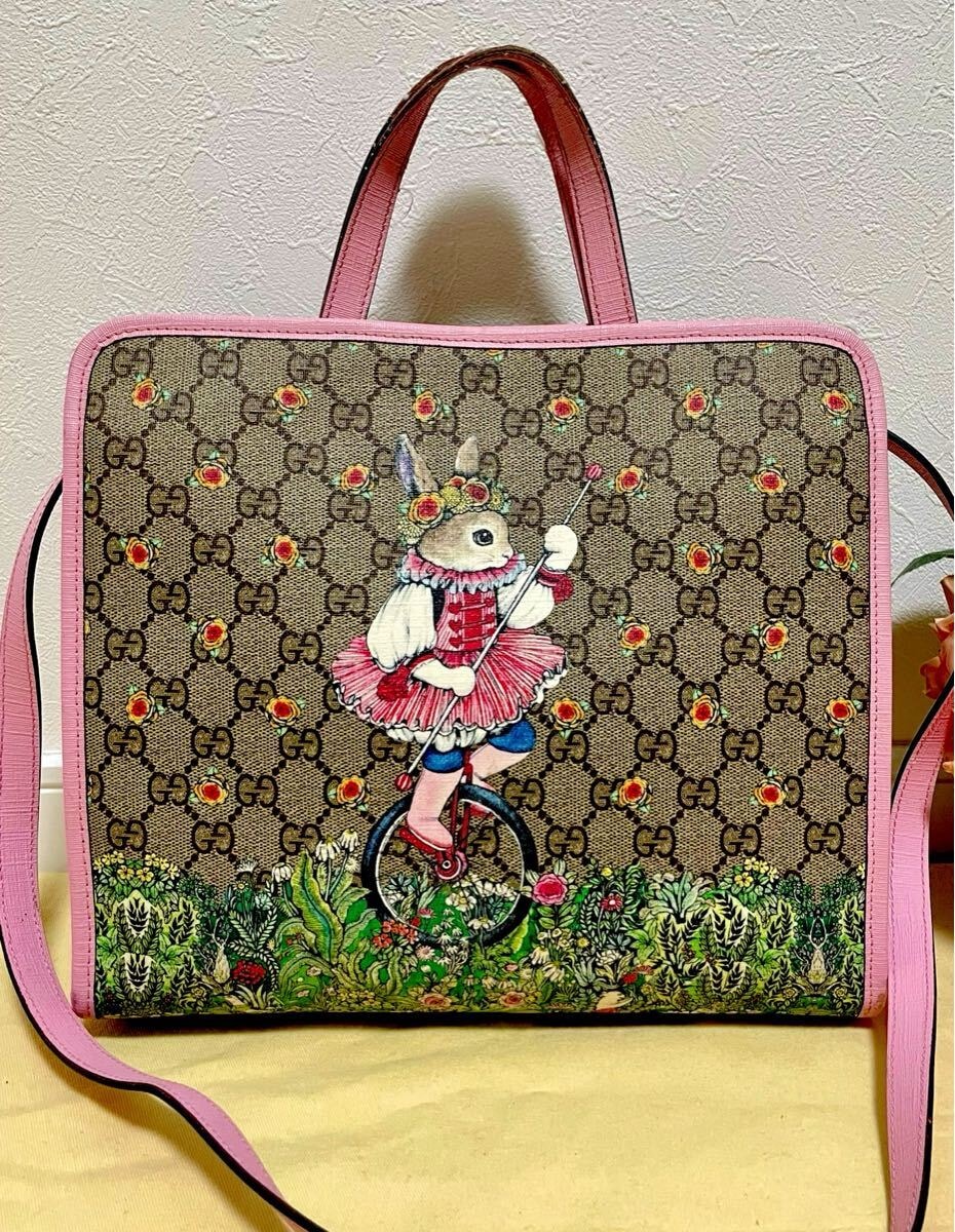 GUCCI グッチ ミニボストンバッグ GGプラス シェリーライン ヴィンテージ ベージュ グリーン レッド PVCコーティングキャンバス バッグ ファッション アイテム ユニセックス C (やや傷や汚れあり)】GUCCI グッチ ミニボストンバッグ GGプラス